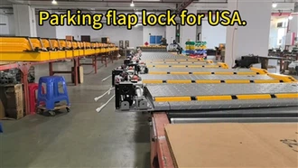 US Smart Parking Lock Order Completed Assembly, Shipments To Begin Next Week