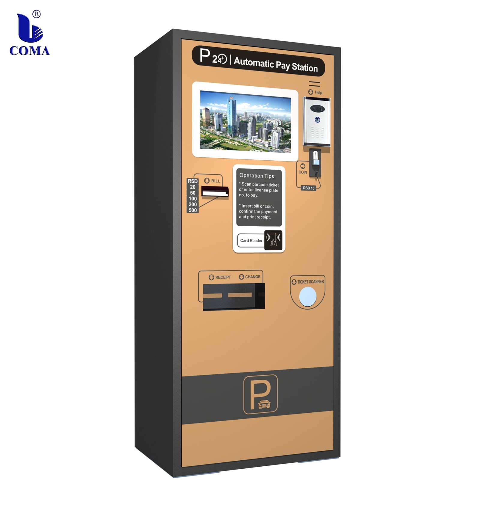parking payment station parking payment station